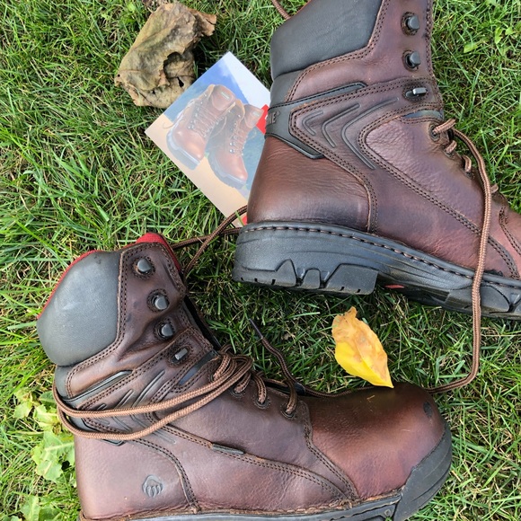 Wolverine Falcon 8” Composite Toe Work Boots Size 8.5 EW - Picture 4 of 8